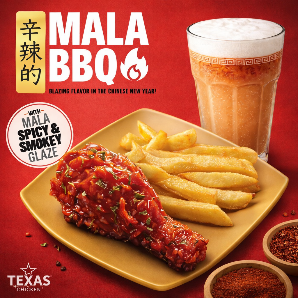Mala Bbq Chicken & Fries Combo