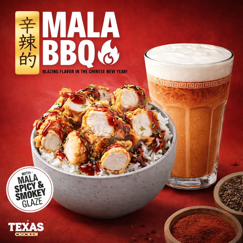 Mala Bbq Ricebowl Combo